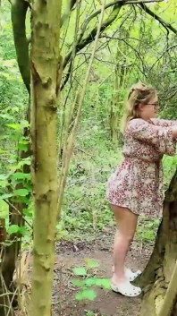 Von einem fremden im wald auf kein Empfängnis vollgespritzt