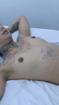 Bald Monster Fills Tattooed Teen's Pussy with Hot Cum: Fuck in the Assless Room