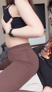 Suche humping przyłapane na szarpaniu do przyrodniej siostry Zdjęcia & Got Ass Grind Reward