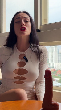 Godin bezit je pik: aaien, ruïneren en slikken (joi, geruïneerde orgasmes, CEI)