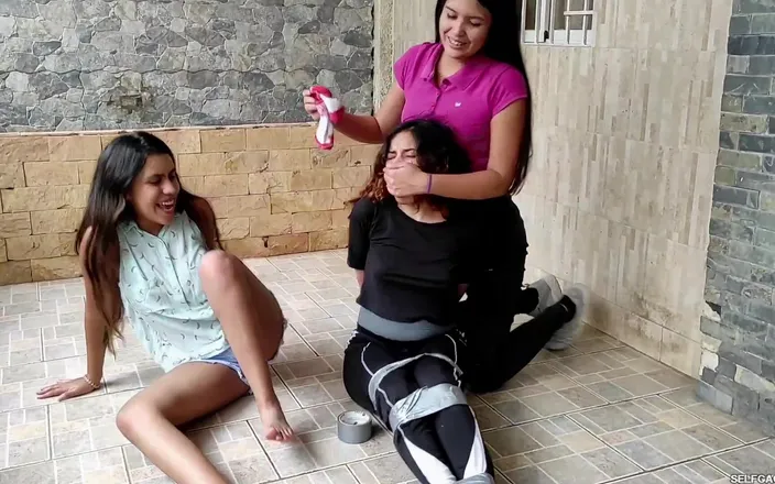 Selfgags Latina Bondage: Oh No! Please Don't Make Me Miss the Dancing Competition!