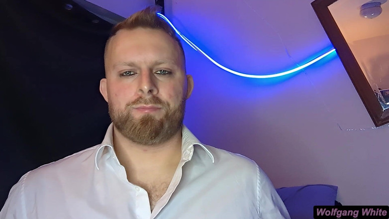 WolfgangWhite: Jeu de rôle dominant Jd Vance - masturbation masculine en solo...
