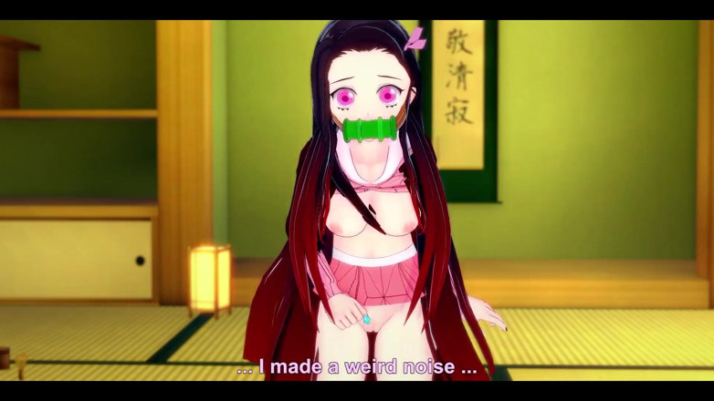 Fantasy king: Nezuko Kimono jebanie