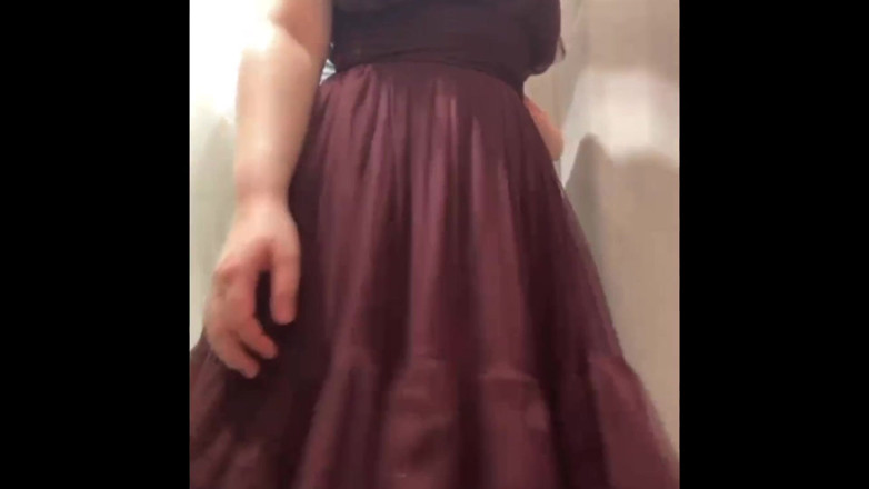 JuiceLussie: Risky Fucking. Fitting Room Masturbation. Pussy Close up. Squirting. Masturbate...