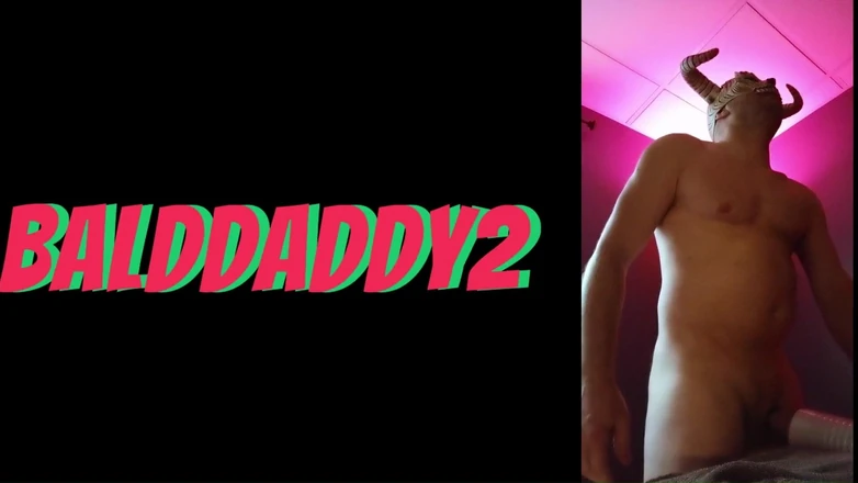 Bald Daddy: Balddaddy Taking a Shower and Playing with My New Medium...