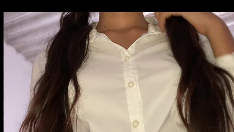 HomemadeTeenhot18: Il vero video domestico di una sexy teen 18 in uniforme,...
