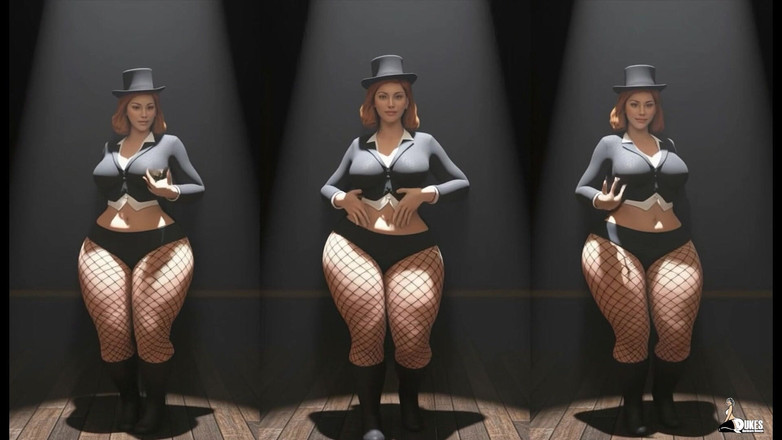 Dukes Hardcore Honeys: Điệu nhảy nhà hát Bà Keagan