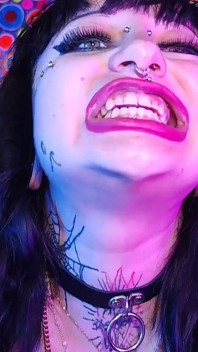 Nose Fetish Deedeelove Gothic Beauty Girl