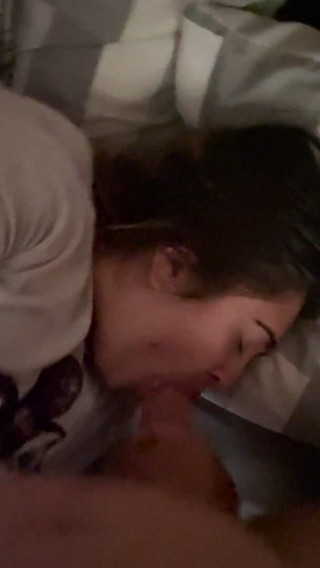Filthy British Couple: British amateur BBW slutwife blowjob & dirty talk