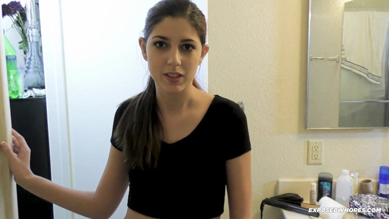 Exposed Whores Media: Miranda Miller Gives Stepbro Handjob in Shower