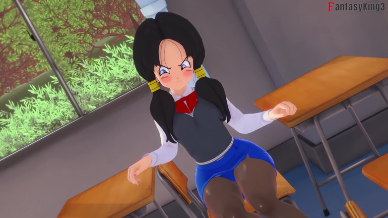 Fantasy king: Android 18 vstupuje na vysokou školu, aby pokračovala v šukání Gohan - Série Dragon...