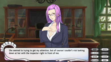 Maid Mansion: cock sucker house maid, cumshot in mouth, Hentai ep.2