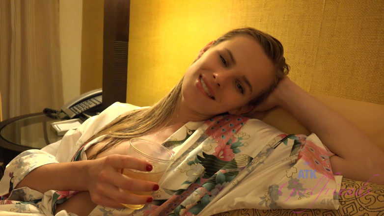 ATK Fans (Girlfriends): Jillian looks so sexy in her silky robe ready to...