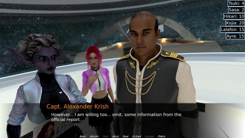 Wickedgammes studio: 太空性爱 第2部分