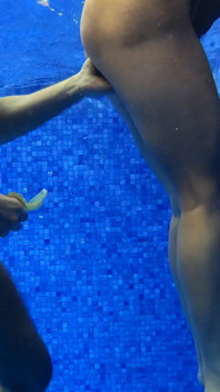 Underwater Sex with Horny Big Ass Brazilian MILF