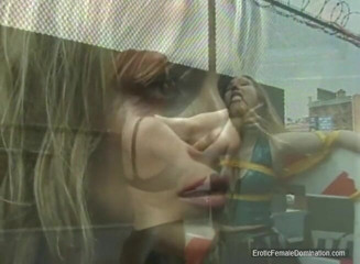 Erotic Female Domination: Humiliating outdoor lesbian domination