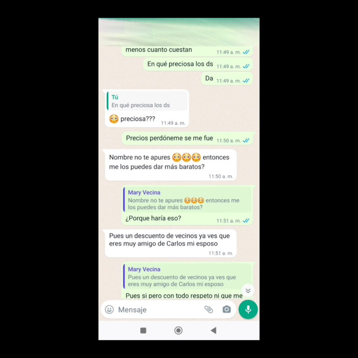 Mexicasero: Mevrouw Mary werd geil en we eindigden met neuken