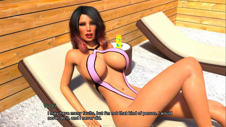 Dirty GamesXxX: Спрагла до моїх гостей: хлопець і сексуальна зріла мамка з величезними цицьками біля басейну, 19 серія