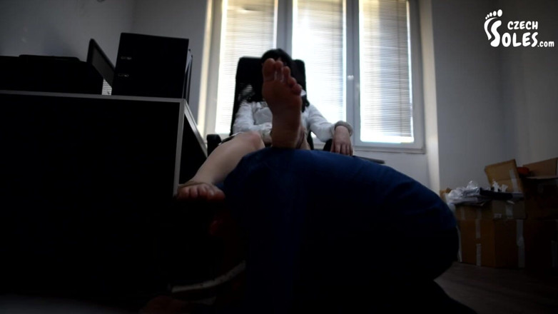 Czech Soles - foot fetish content: Biomechanical chip of obedience