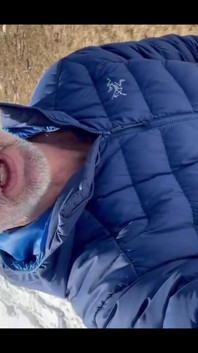 Guy Pissing While Skiing. Did You Get Outside?