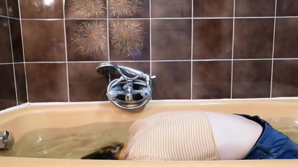 The Antichristrix: Stepsister gets dunked JOI