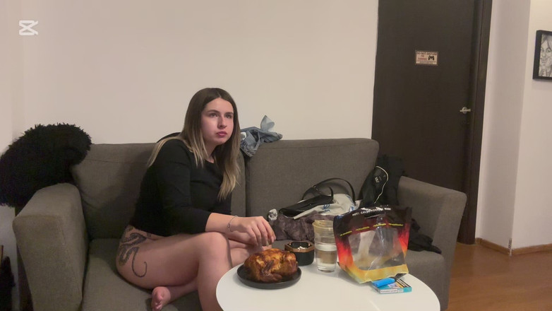 NipsAndStrips: Eating a Whole Chicken While Farting