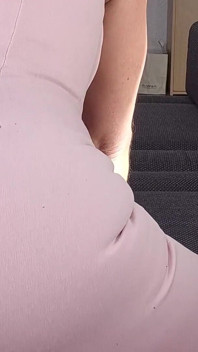 Look at My Cute Ass My New Sexy Pink Combi