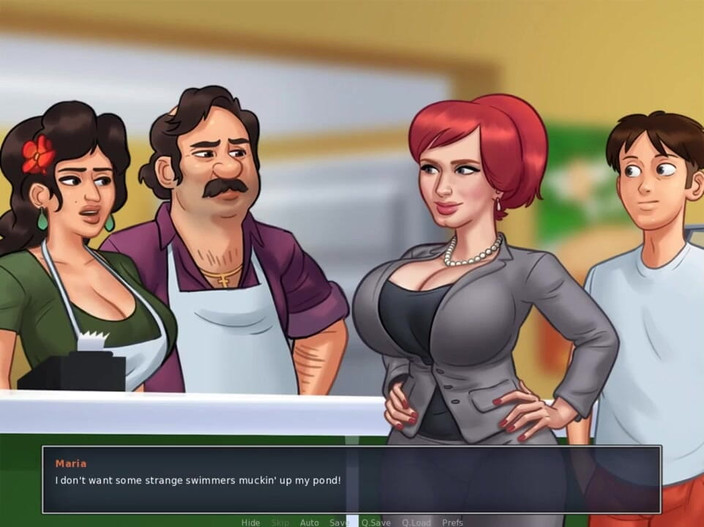 Miss Kitty 2K: Summertime Saga V0.20 - Pt.220 - 아기 계획