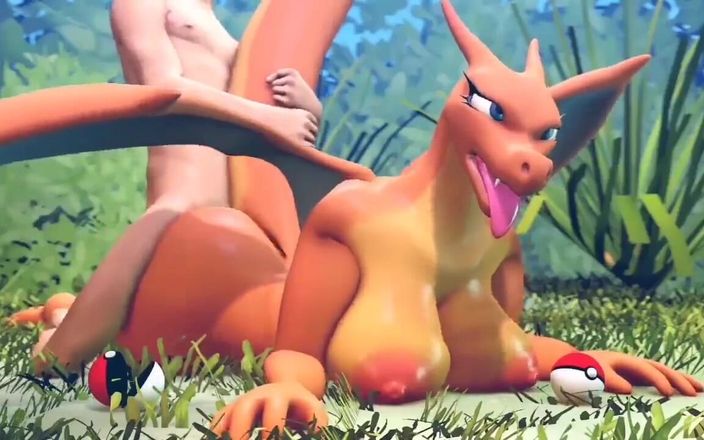 Velvixian 3 Furry: Charizard en sumisión