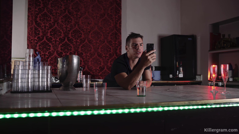 Killergram: Bored Bar Man Waits to Reclaim His Slut GF