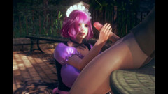 Games looper sex: Kokoro Služka honění a creampie - animace