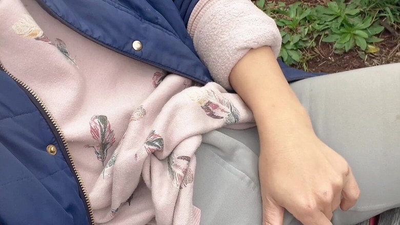 sweethanajapanese: Pissing kundička zezadu úžasný výhled