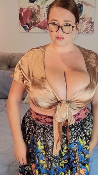 Stepson Uses Controller on His Busty Prude Stepmom