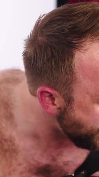 BEARFILMS - Hairy stud Harper Davis raw fucks with gay lover