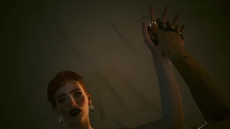 HotSummer117: Киберпанк 2077, секс в тройничке с Panam и Джуди, Songbird и Aurore Cassel и Ритой Уилер