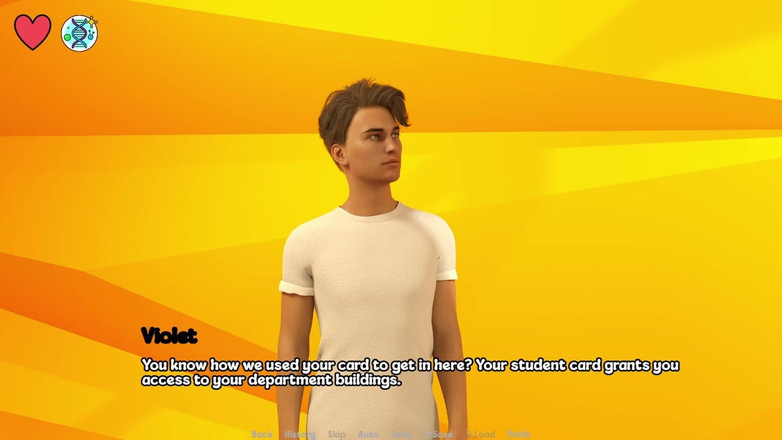 AVNTeller: Elmwood University # 23 - appuntamento romantico con una calda ragazza gotica tettona