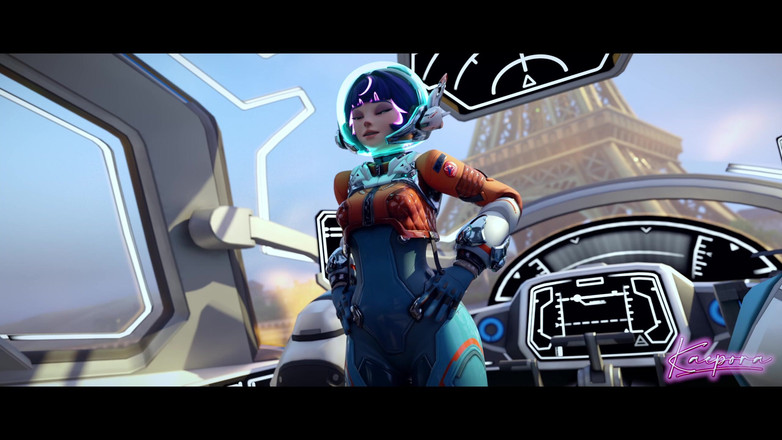 Kaepora NSFW: Misja do Paryża - Juno ssie Brigitte Big Cock w samolocie...