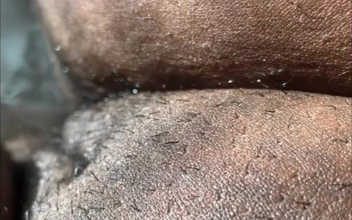 Super sexy ebony cuties: Rubbing My Pussy Finger My Asshole Squeezing My Huge Boobs
