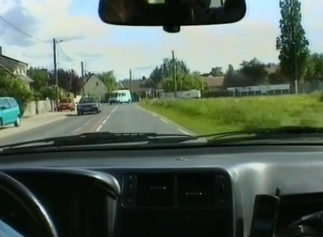 European Classics: Redhead beauty blows big dick in the car