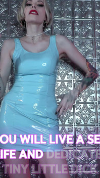 Sph & Shiny Fetish - Jerk off Instructions Pvc Gooner Brain Fuck by Goddess Kyaa