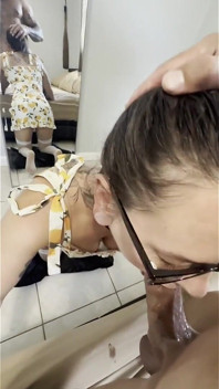 Sloppy Blowjob for My Son's Friend
