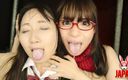 Japan Fetish Fusion: Dominare linsă cu lins de salivă a profesoarei lesbiene obsedate...