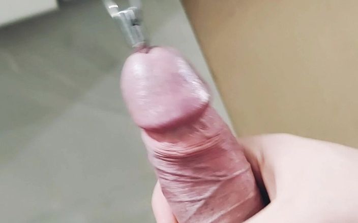 Amreis: Hardcore honění s ptákem a prstenem koulí! Mrdání ptáka urethra...
