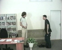 Gay 90's Vintage Porn: Sensuele mannen in beweging #4