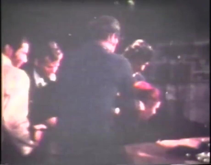 Vintage megastore: Vintage fetish party with a brunette and some dudes