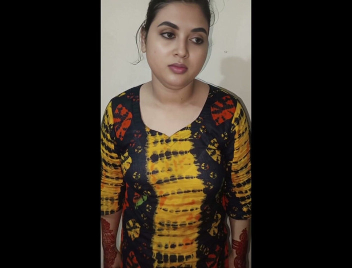 Nadiyabd: Güzel Bangladeşli yenge ilk kez seks yapıyor - tam yüz gösterme