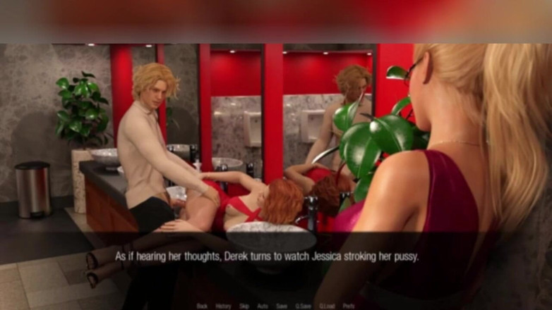 3DXXXTEEN2 Cartoon: Jessica's girls night out. 3D porn cartoon sex