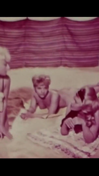 Vintage porno retro teatr erotyczny - lisicy nad oceanem
