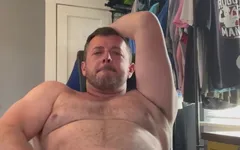 Lunch Break Jerkoff Session with a Five Day Load