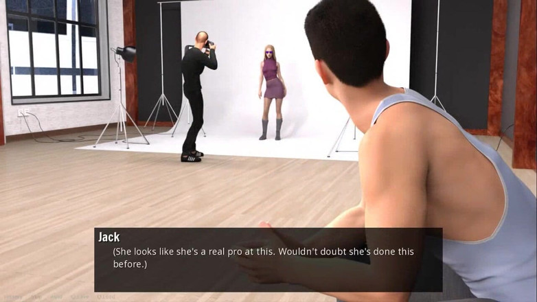 Dirty GamesXxX: A man for all: hot model in a photo studio -...